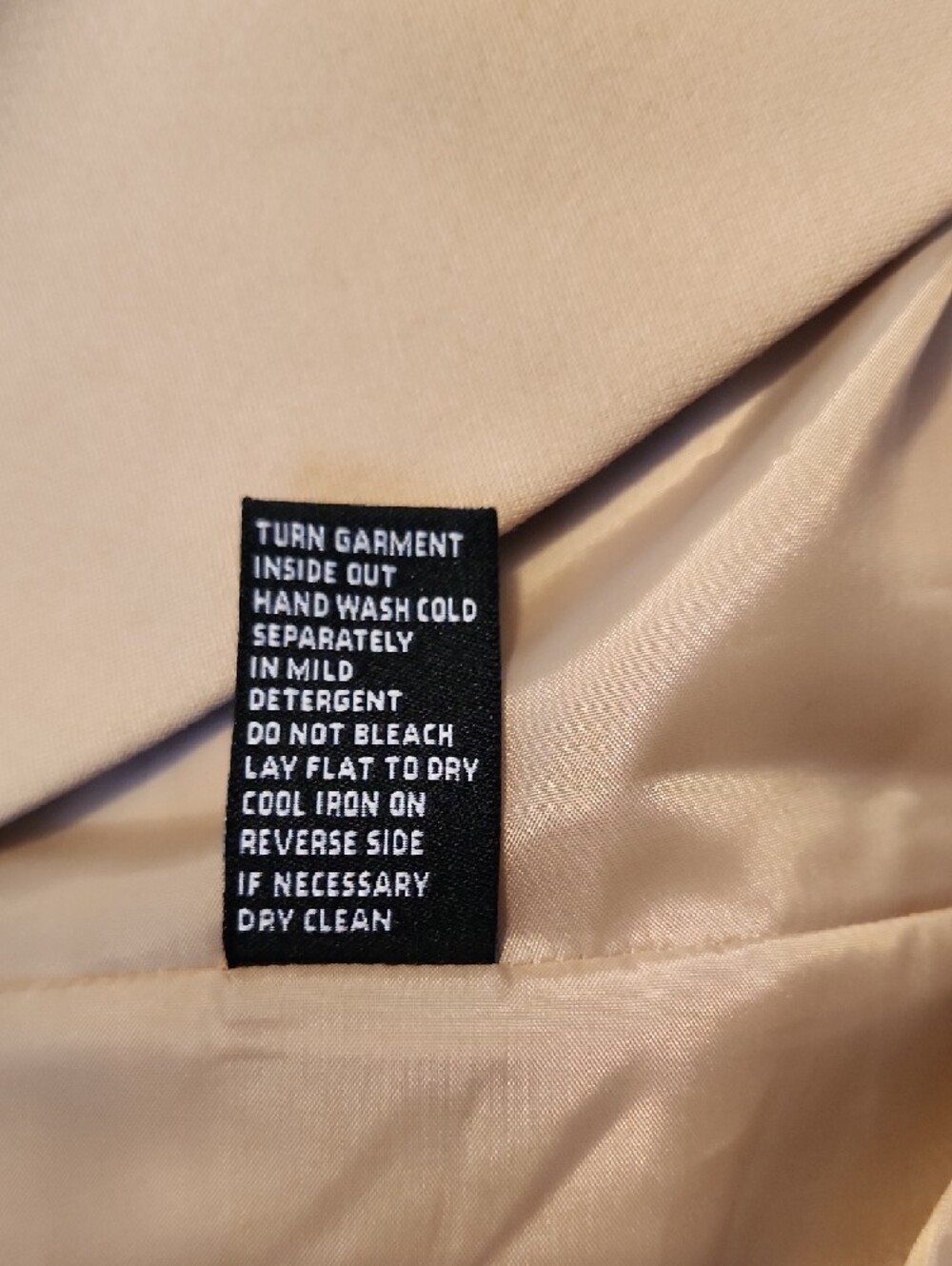 Double-Breasted Beige Blazer with Gold Buttons - Picture 6 of 6
